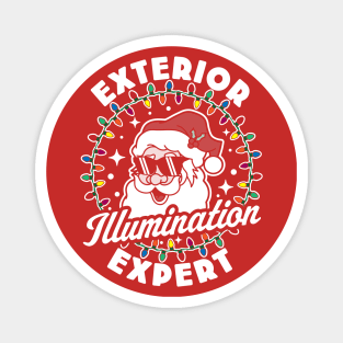 Exterior Illumination Expert Funny Christmas Lights Santa Magnet